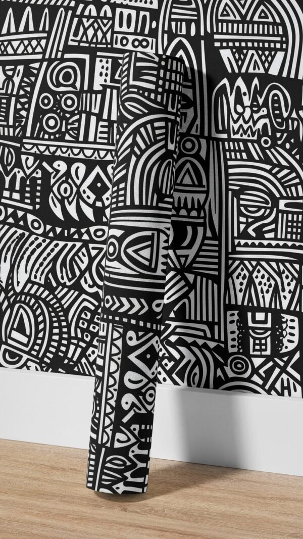 GEOMETRIC BLACK 02