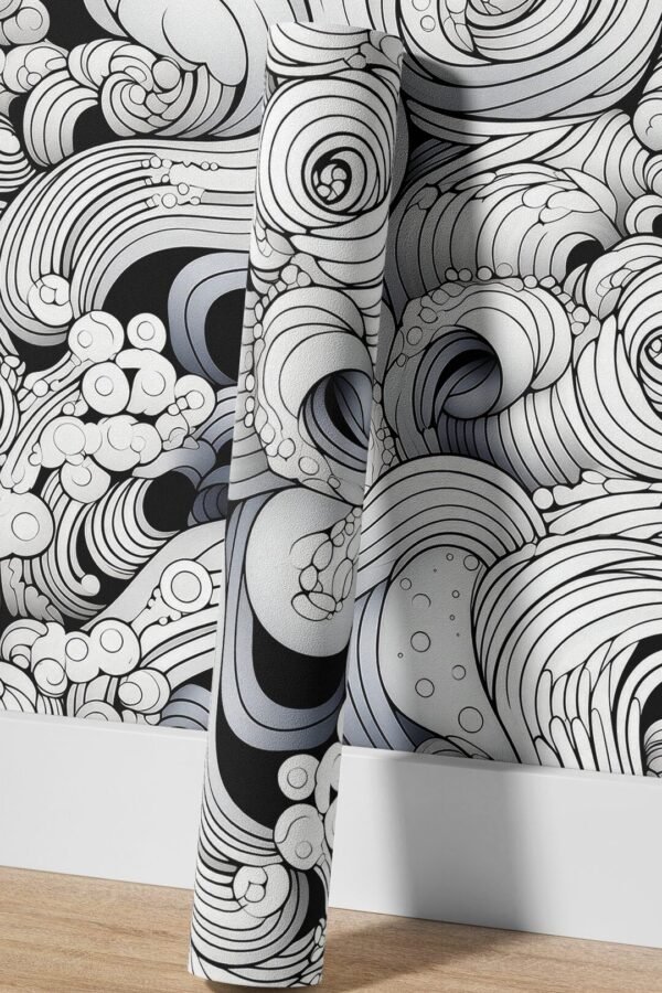 VINILO MULTIUSOS GEOMETRIC BLACK