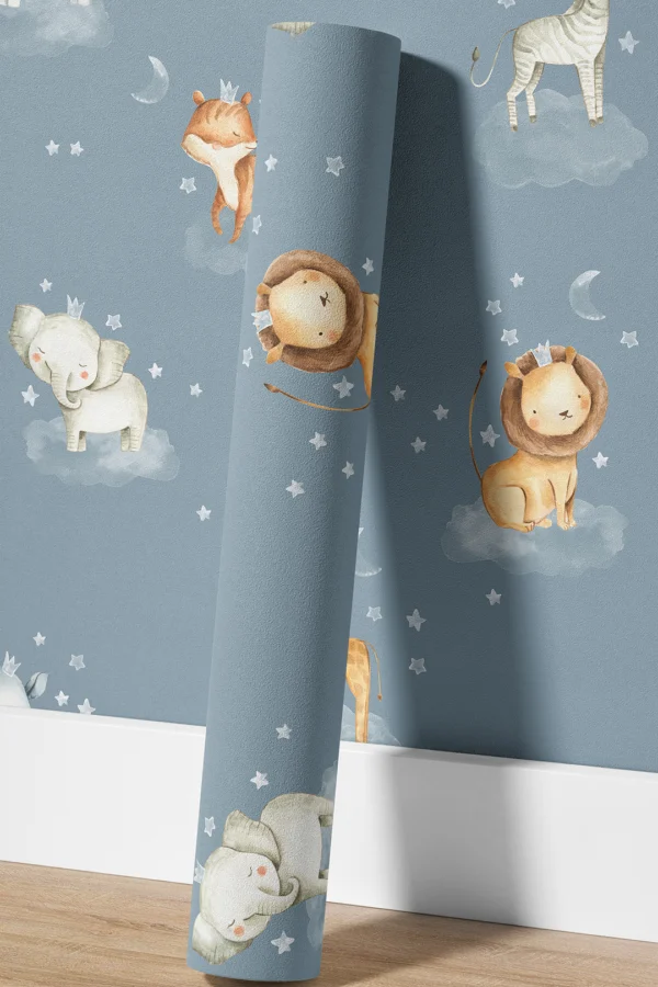 VINILO MULTIUSOS ANIMALITOS ELEFANTE ROSA