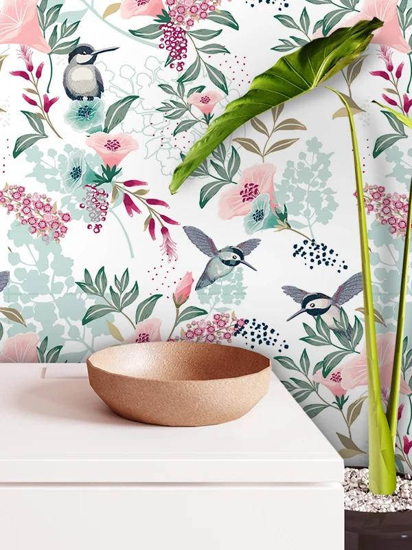 VINILO MULTIUSOS FLORAL AVE