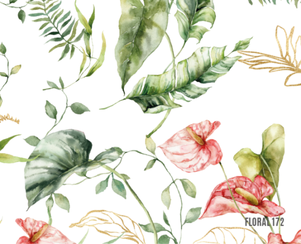 172 - SMALL - FLORES Y HOJAS