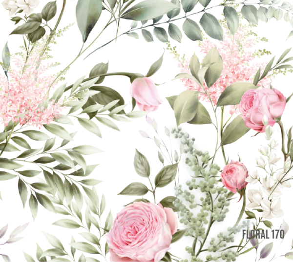 170 - SMALL - FLORAL ROSAS