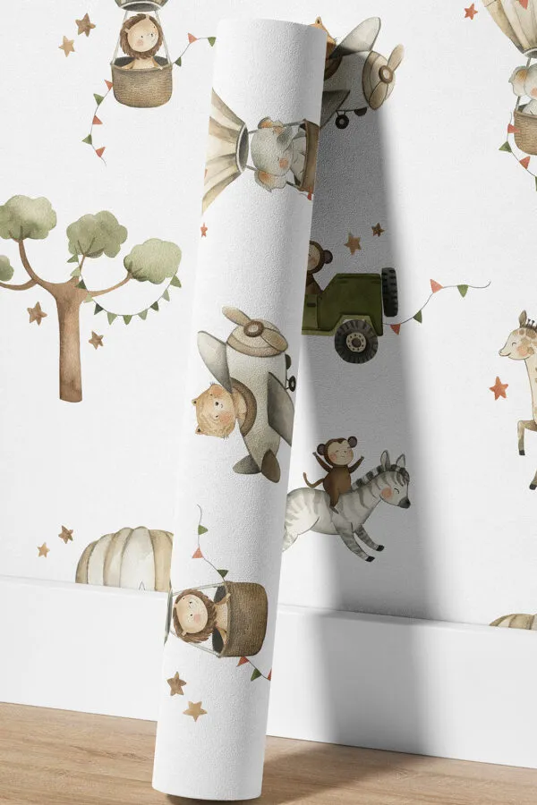 VINILO MULTIUSOS ANIMALITOS LEÓN 2