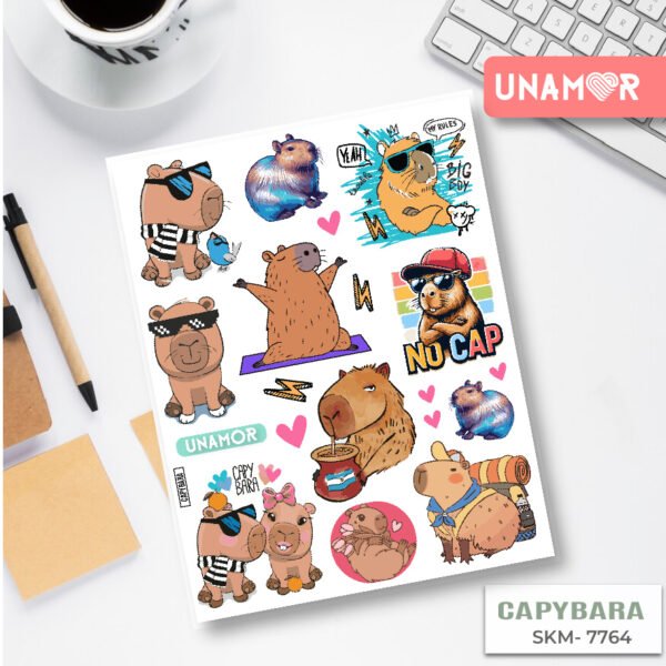 STICKER CAPYBARA