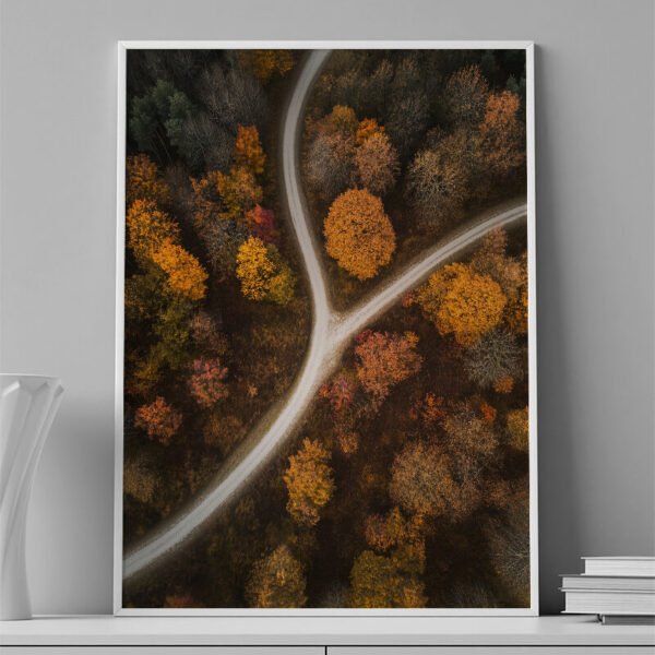 VINILO DECORATIVO - LAMINA AERIAL PAISAJE - 0006