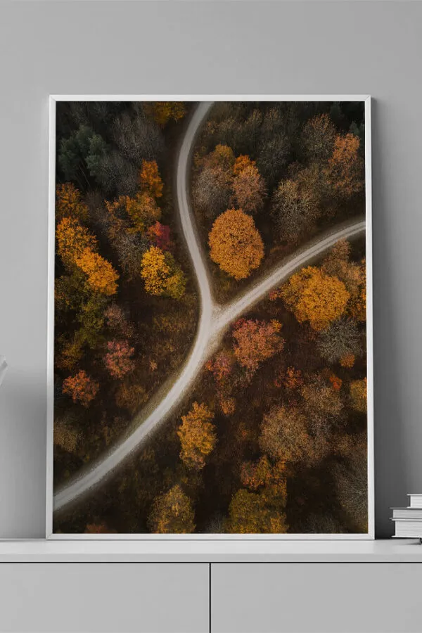 VINILO DECORATIVO - LAMINA AERIAL PAISAJE - 0006