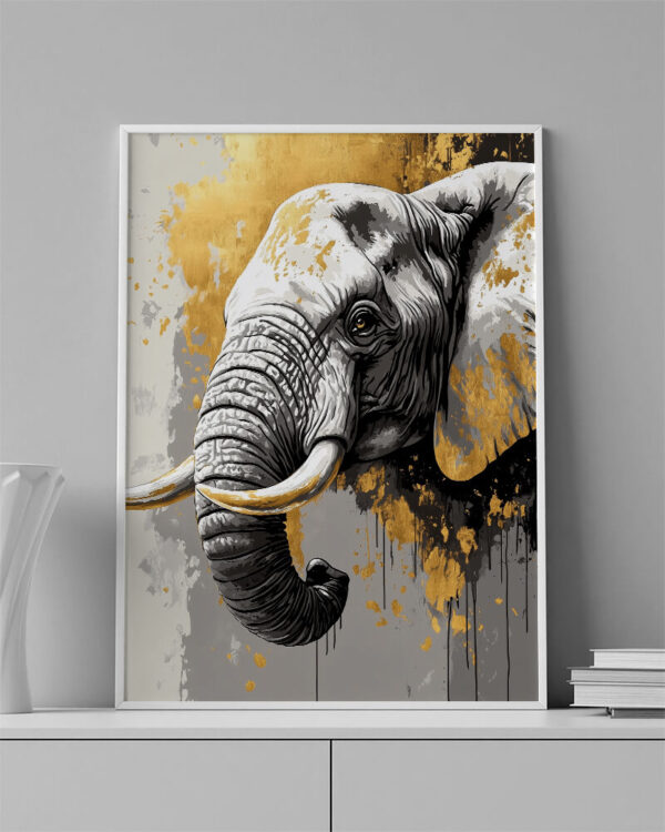 LAMINAS - ANIMAL ELEFANTE - 0090