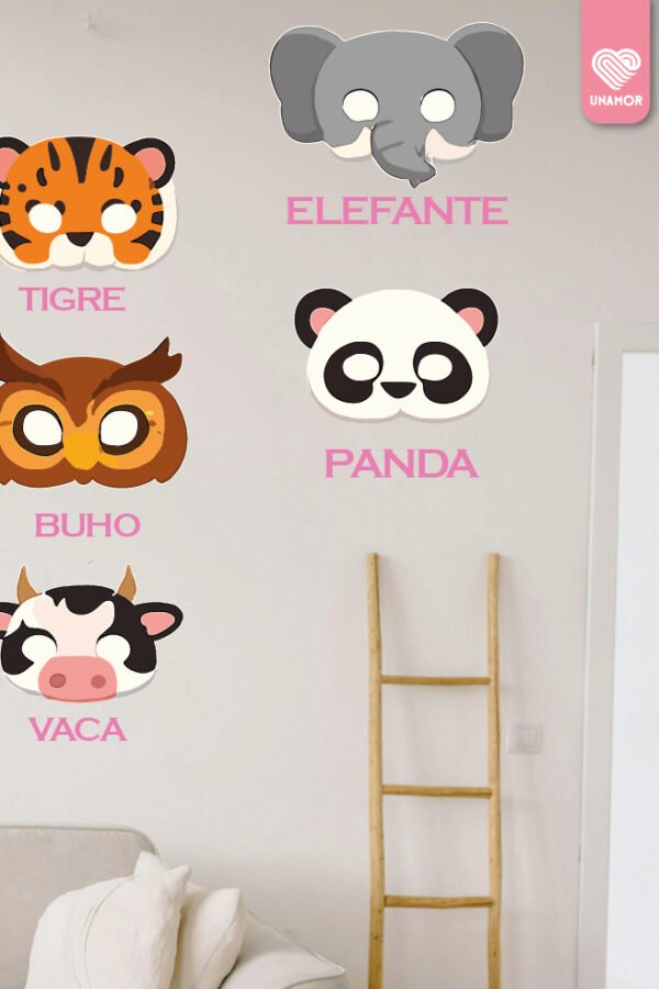 MASCARAS DE ANIMALITOS