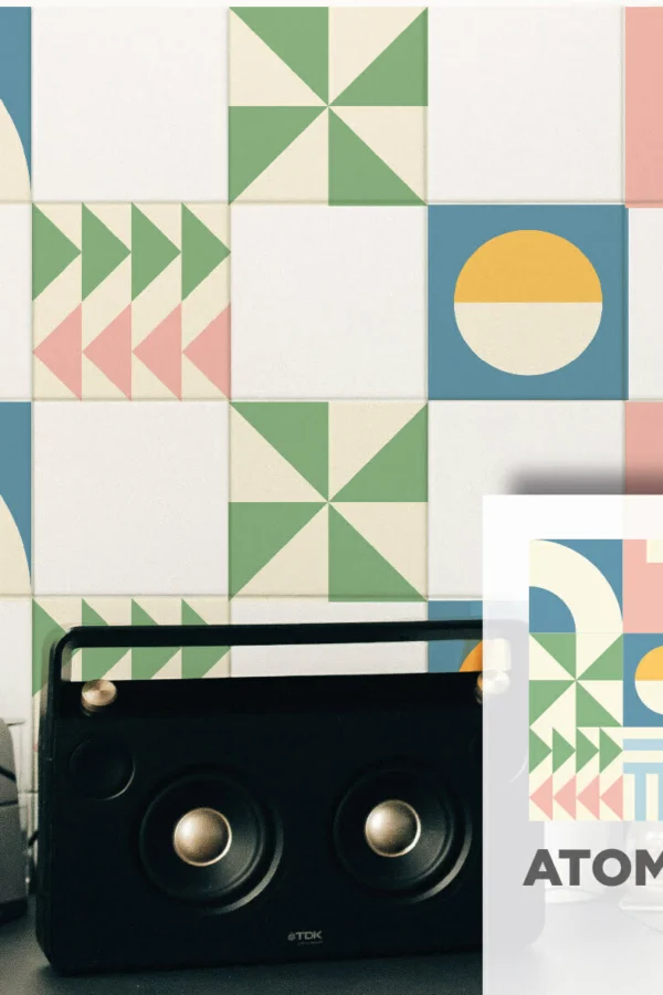 AZULEJOS DE VINILO ADHESIVO - ATOMIC - 5511