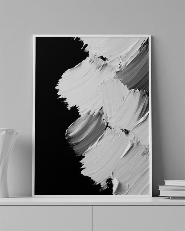 LAMINAS - BRUSH - 0025 - ACUARELA BLANCO Y NEGRO