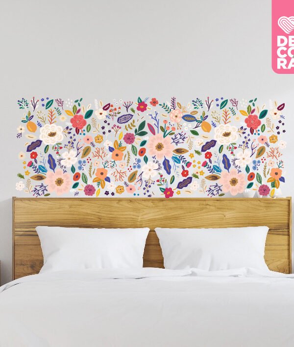 9056 - PANEL FLORAL CLEAR