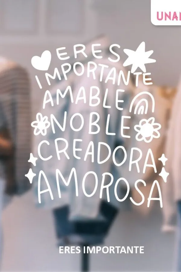 ERES IMPORTANTE