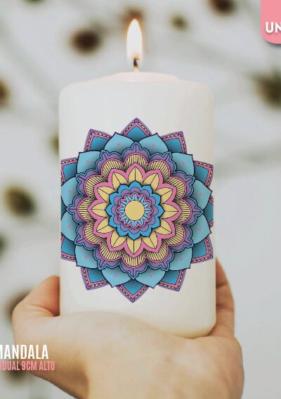 DTF UV INDIVIDUALES - MANDALA