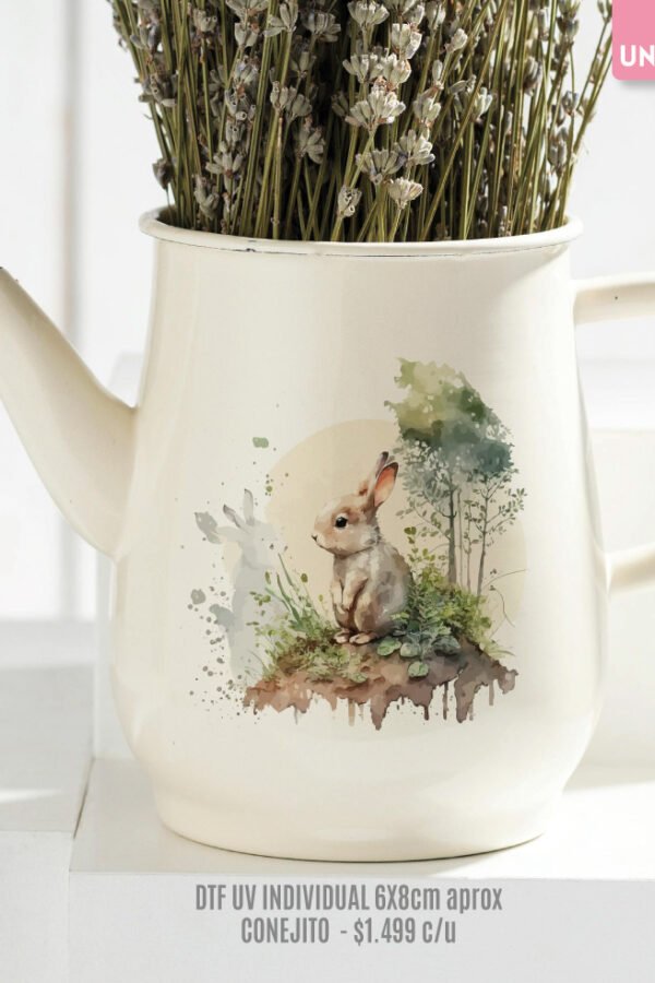 DTF UV INDIVIDUAL - CONEJITO