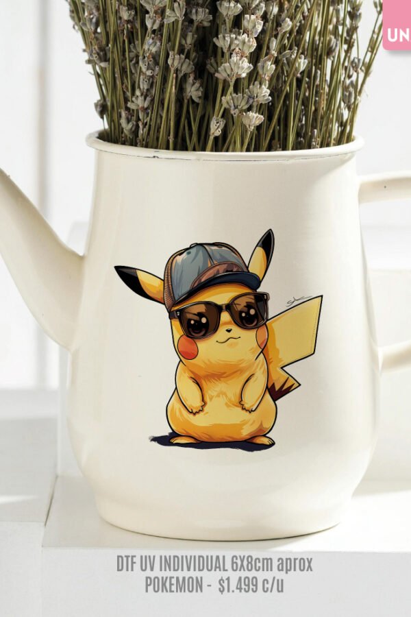 DTF UV INDIVIDUALES - PIKACHU