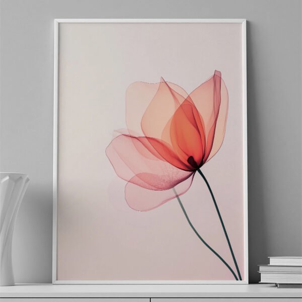 VINILO DECORATIVO - LAMINA FLOR - 0055