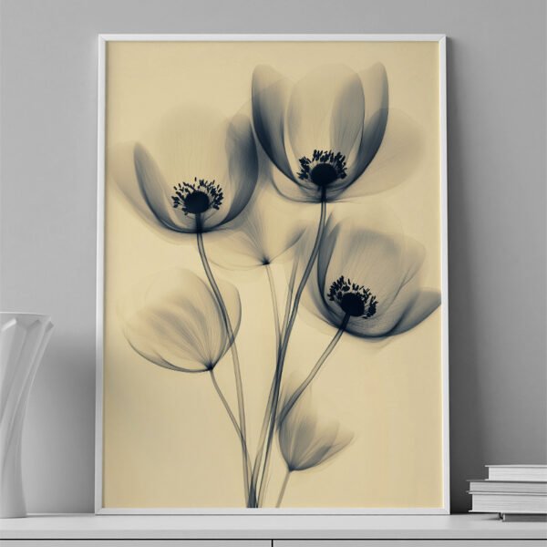 VINILO DECORATIVO - LAMINA FLOR - 0059