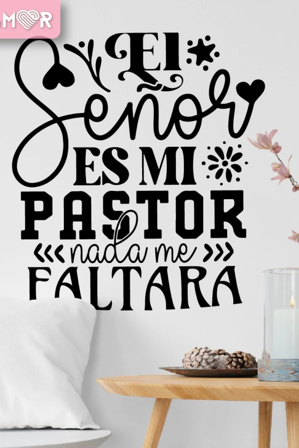 VINILO DECORATIVO - MI PASTOR - 1529