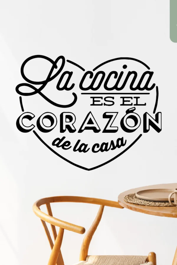 VINILO DECORATIVO - LA COCINA - 1406