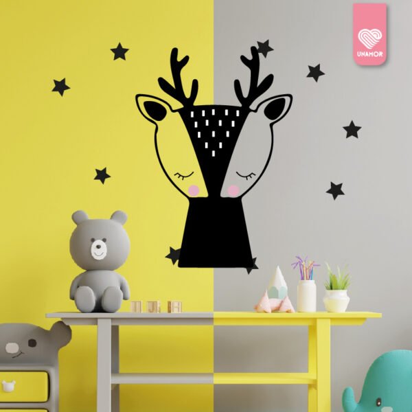 Vinilo Infantil Ciervo