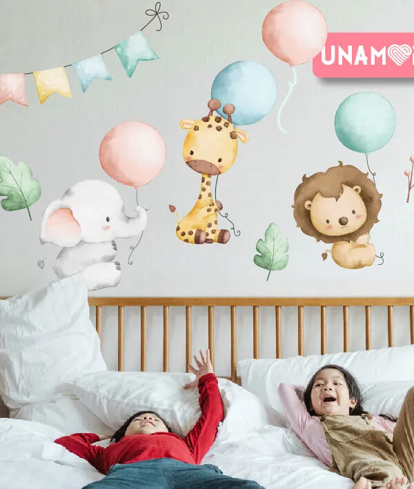 VINILO DECORATIVO - PLANCHA BABY ANIMALITOS - 3145