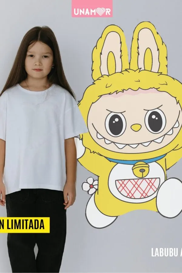 VINILO DECORATIVO - LABUBU AMARILLA - 451