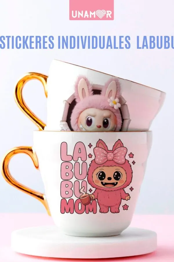 STICKER INDIVIDUALES X10 - LABUBU AMIGOS!