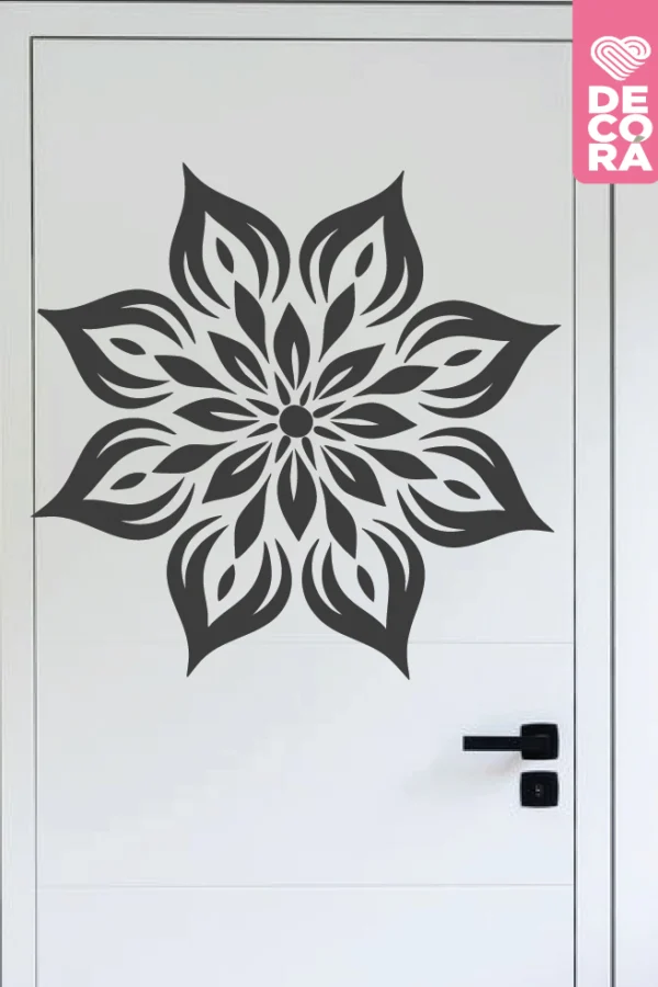 VINILO DECORATIVO - MANDALA FUEGO - 107