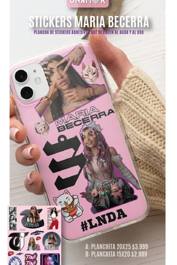 STICKERS MARIA BECERRA