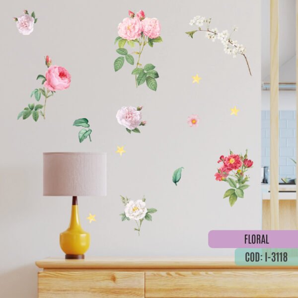3118 - PLANCHA FLORAL