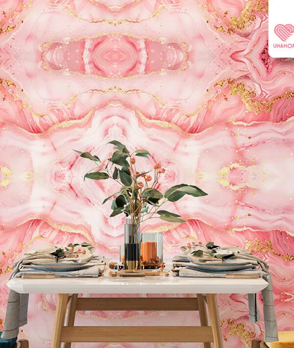 VINILO MULTIUSO - SIMIL MÁRMOL ROSA - 9012