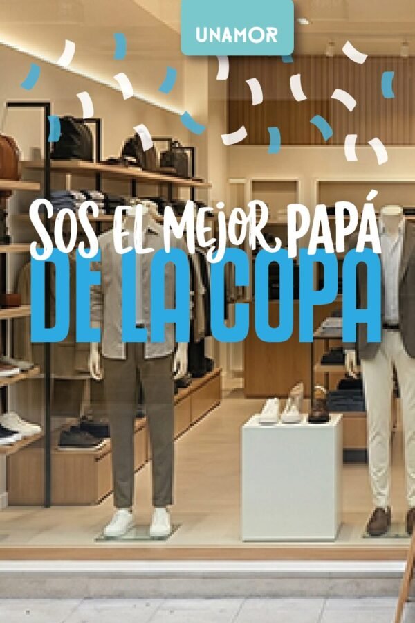VINILO DECORATIVO - MEJOR PAPÁ DE LA COPA