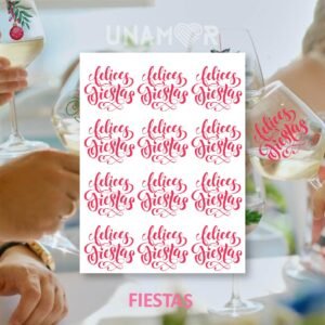 PEGATINAS NAVIDEÑAS FIESTAS