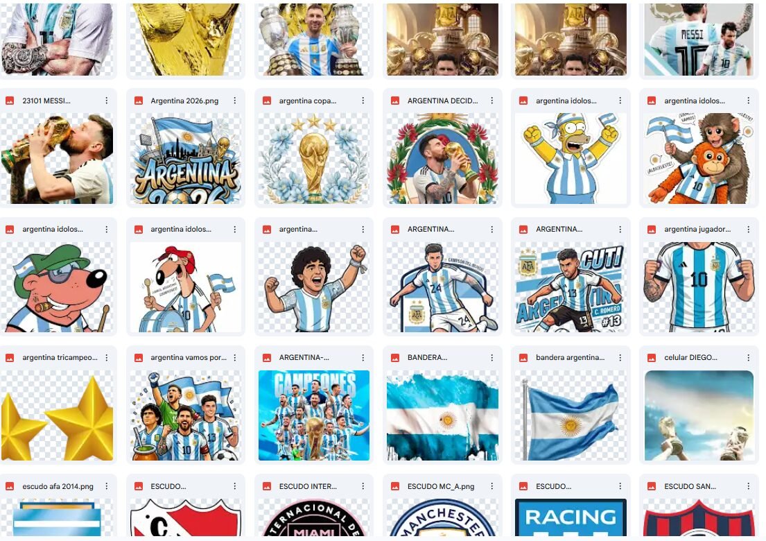 Banco de imagenes + de 200 ARGENTINA MUNDIAL - Imagen 4