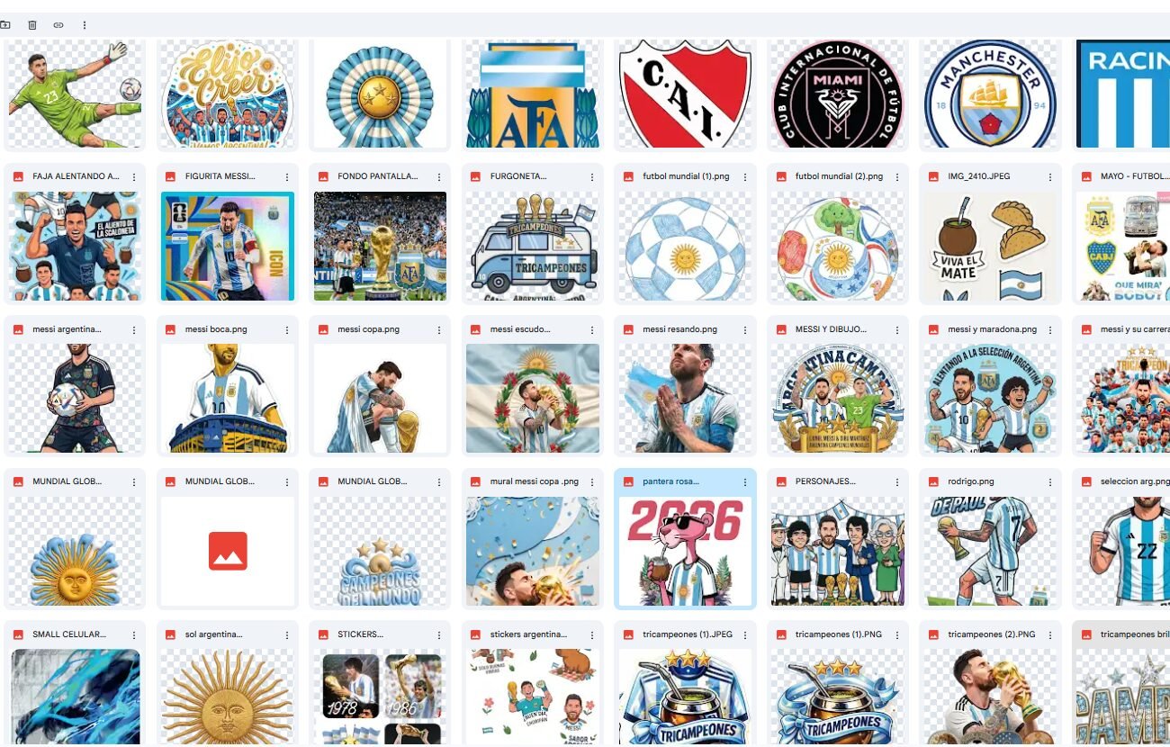 Banco de imagenes + de 200 ARGENTINA MUNDIAL - Imagen 2