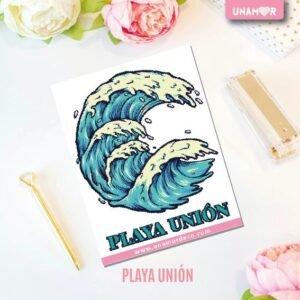 VINILO DECO INDIVIDUALES - PLAYA UNION