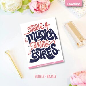 VINILO DECO INDIVIDUALES - SUBELE - BAJALE