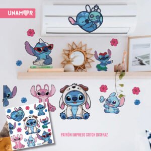 PATRÓN IMPRESO STITCH DISFRAZ - PATP 1172