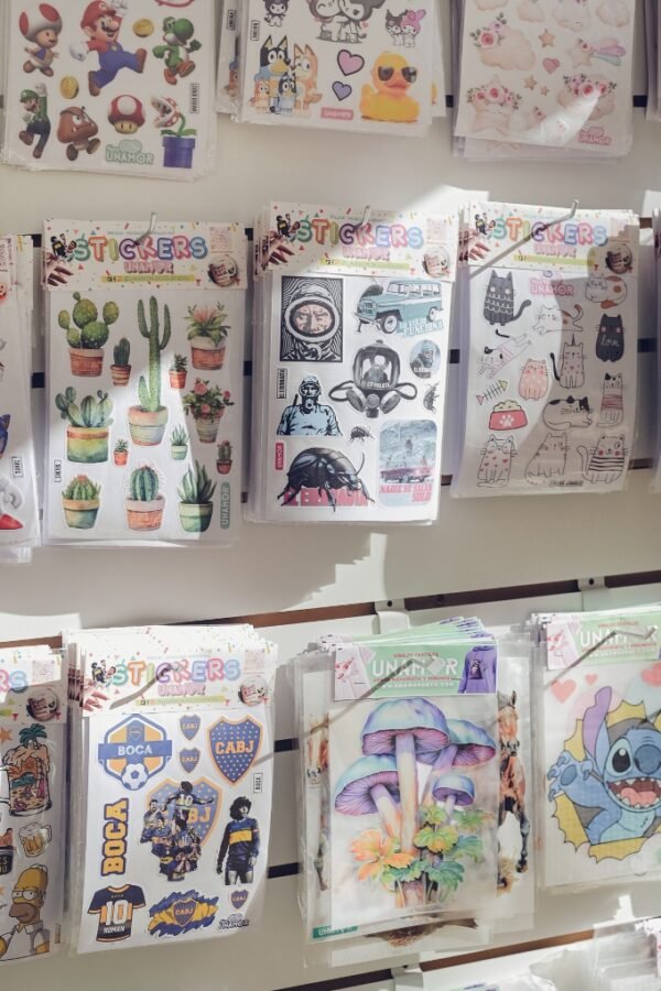 PROMO 20 PLANCHITAS DE STICKERS