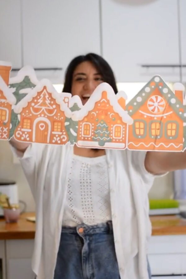 TIRA PUEBLO NAVIDEÑO JENGIBRE - 5131