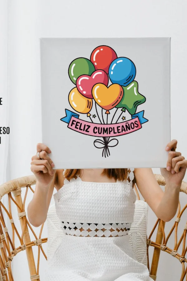 FELIZ CUMPLE GLOBOS
