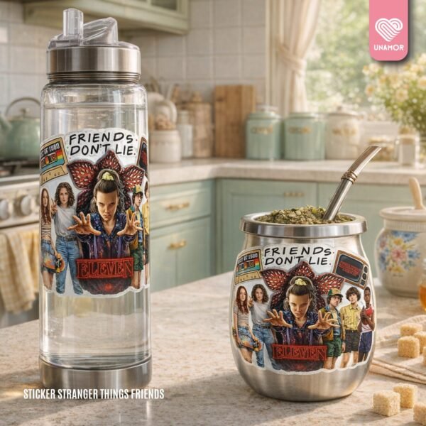 STICKERS STRANGER THINGS FRIENDS