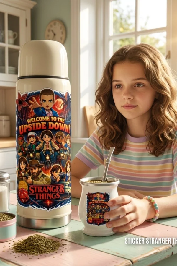 STICKERS STRANGER THINGS CARTEL