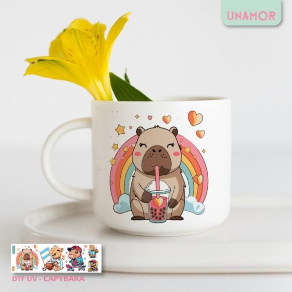 DTF UV - CAPYBARA