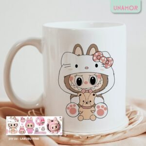 DTF UV - LABUBU PINK
