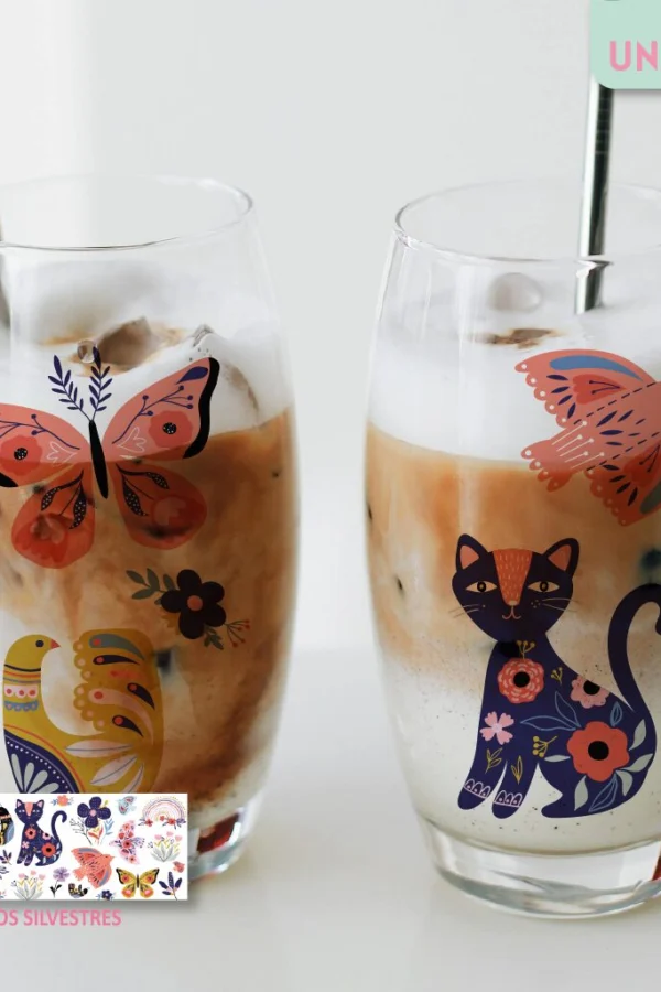 DTF UV - GATITOS SILVESTRES