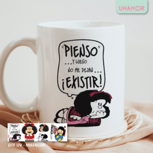 DTF UV - MAFALDA