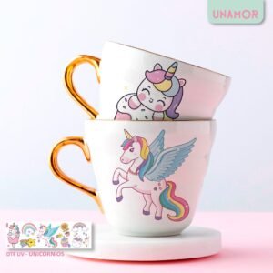DTF UV - UNICORNIOS