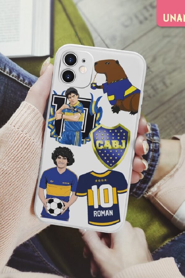 Planchita de Stickers adhesivos Boca Pasion - 7123