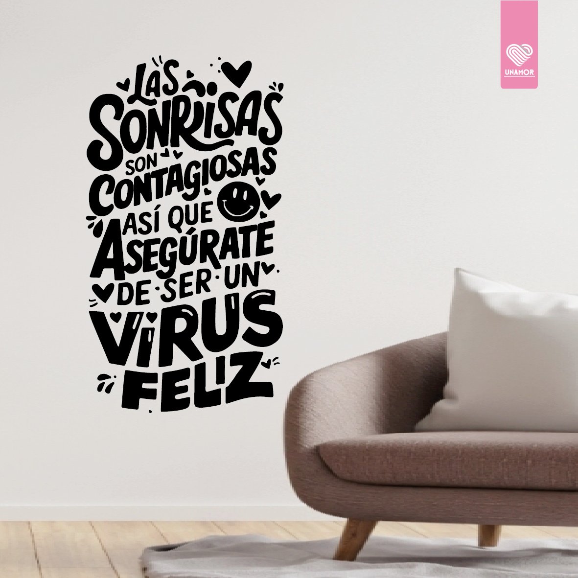 Sin titulo 1 21 12 VINILO DECORATIVO - FELIZ - 92229